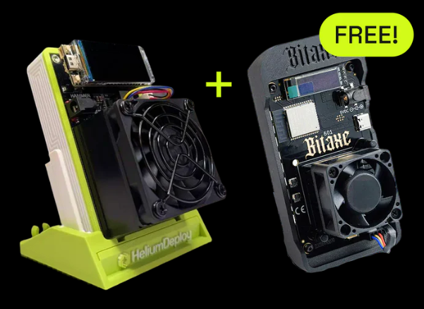 Buy 1 Hammer Miner and Get 1 Bitaxe Gamma 601 (1.5 TH/s) Free